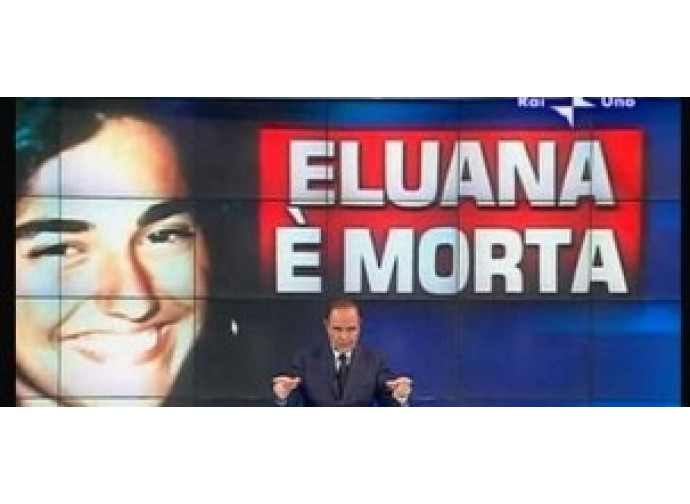 L'annuncio della morte di Eluana L'annuncio della morte di Eluana